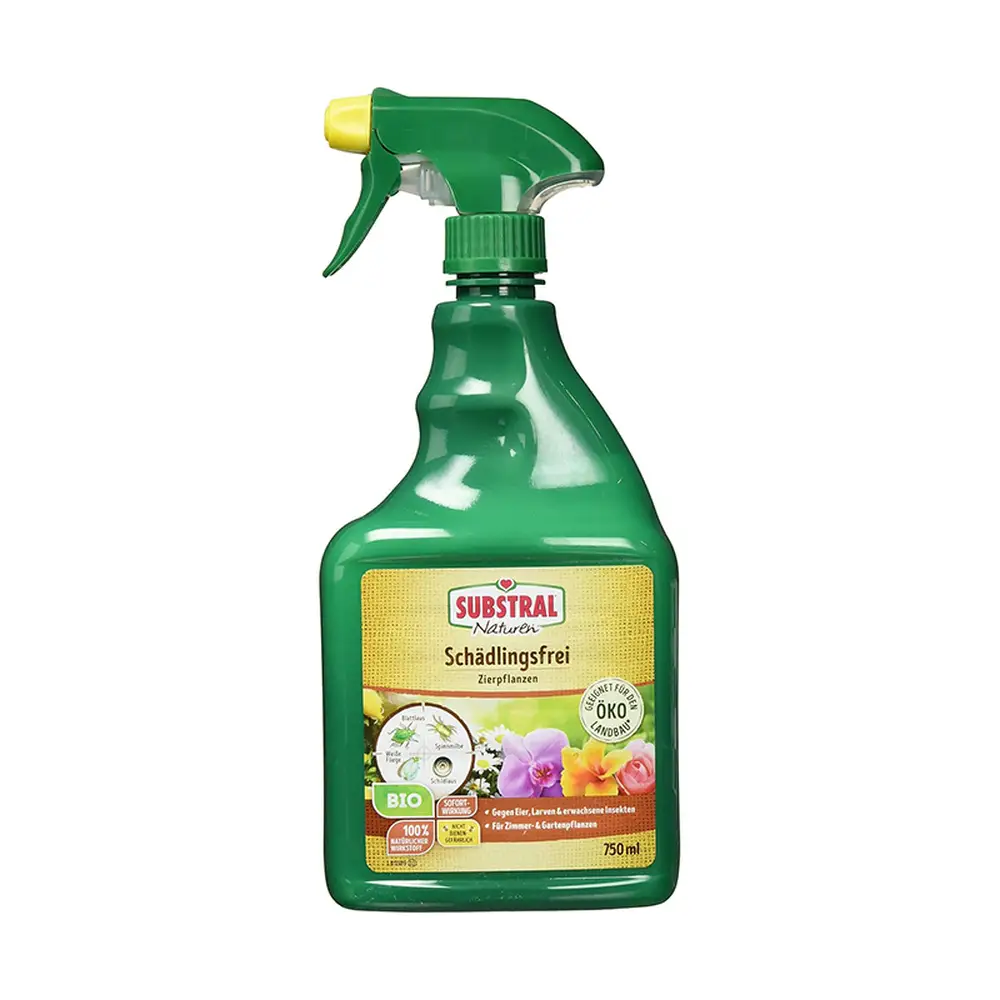 Insecticid Spray bio Substral Naturen impotriva daunatorilor pentru plante ornamentale de interior si gradina 750 ml