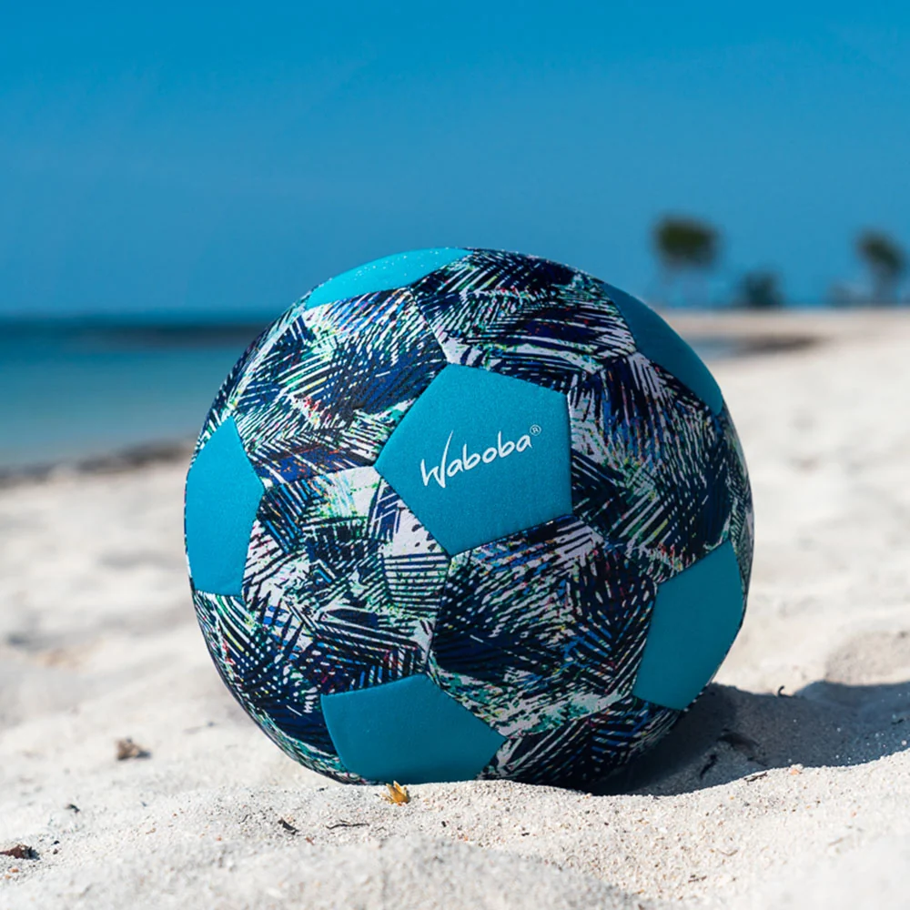 Minge de fotbal pentru plaja Waboba, cu pompa inclusa