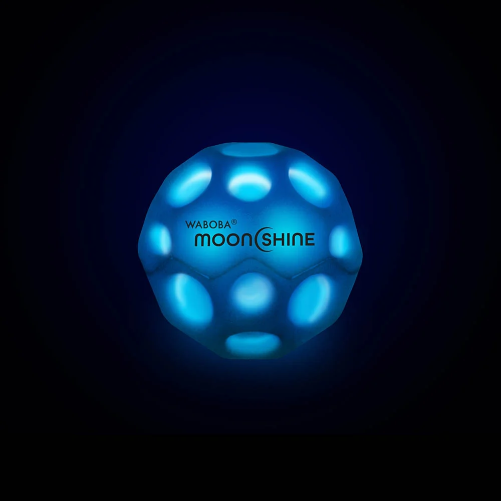 Minge hiper saritoare, straluceste ca luna - Waboba Moonshine Moon ball