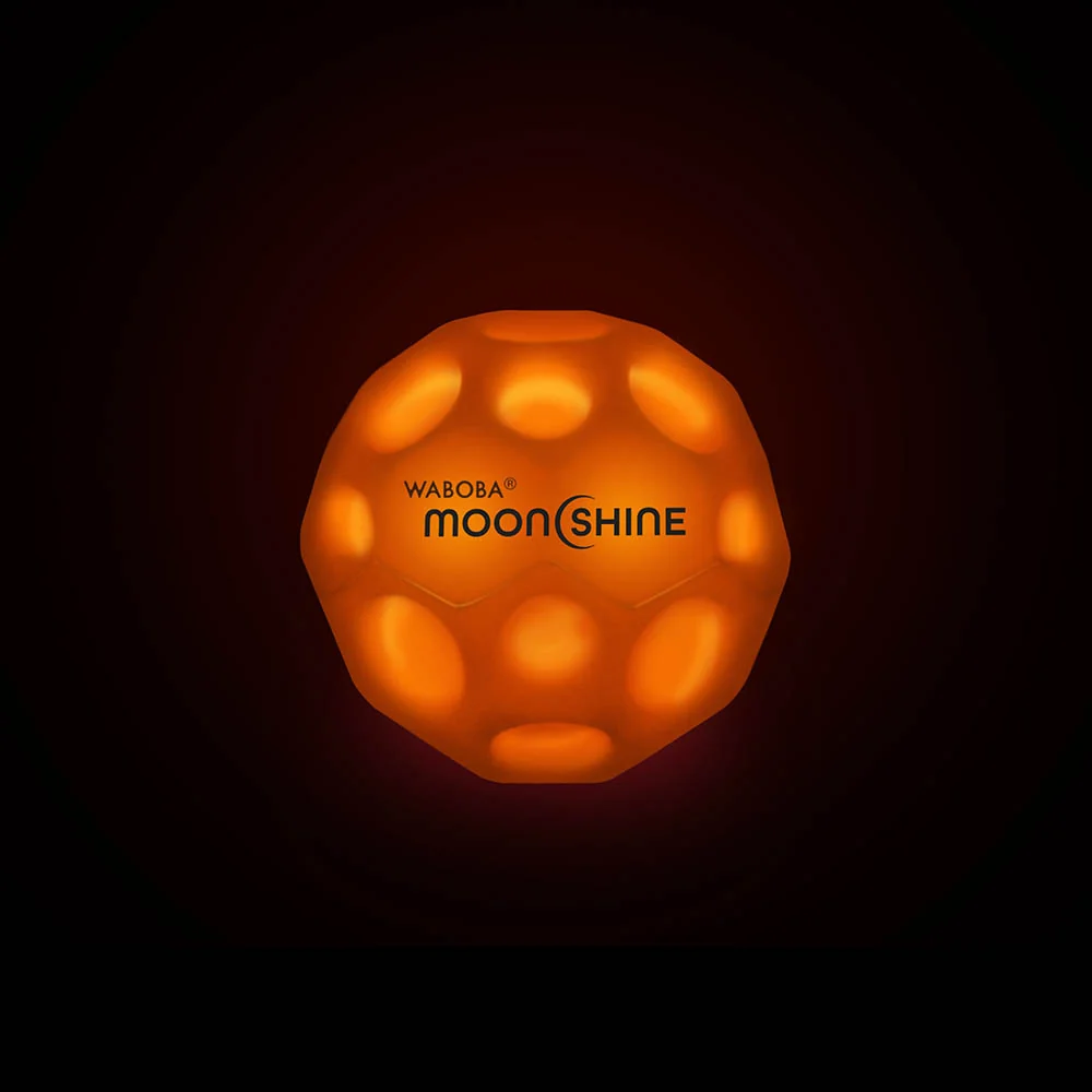 Minge hiper saritoare, straluceste ca luna - Waboba Moonshine Moon ball