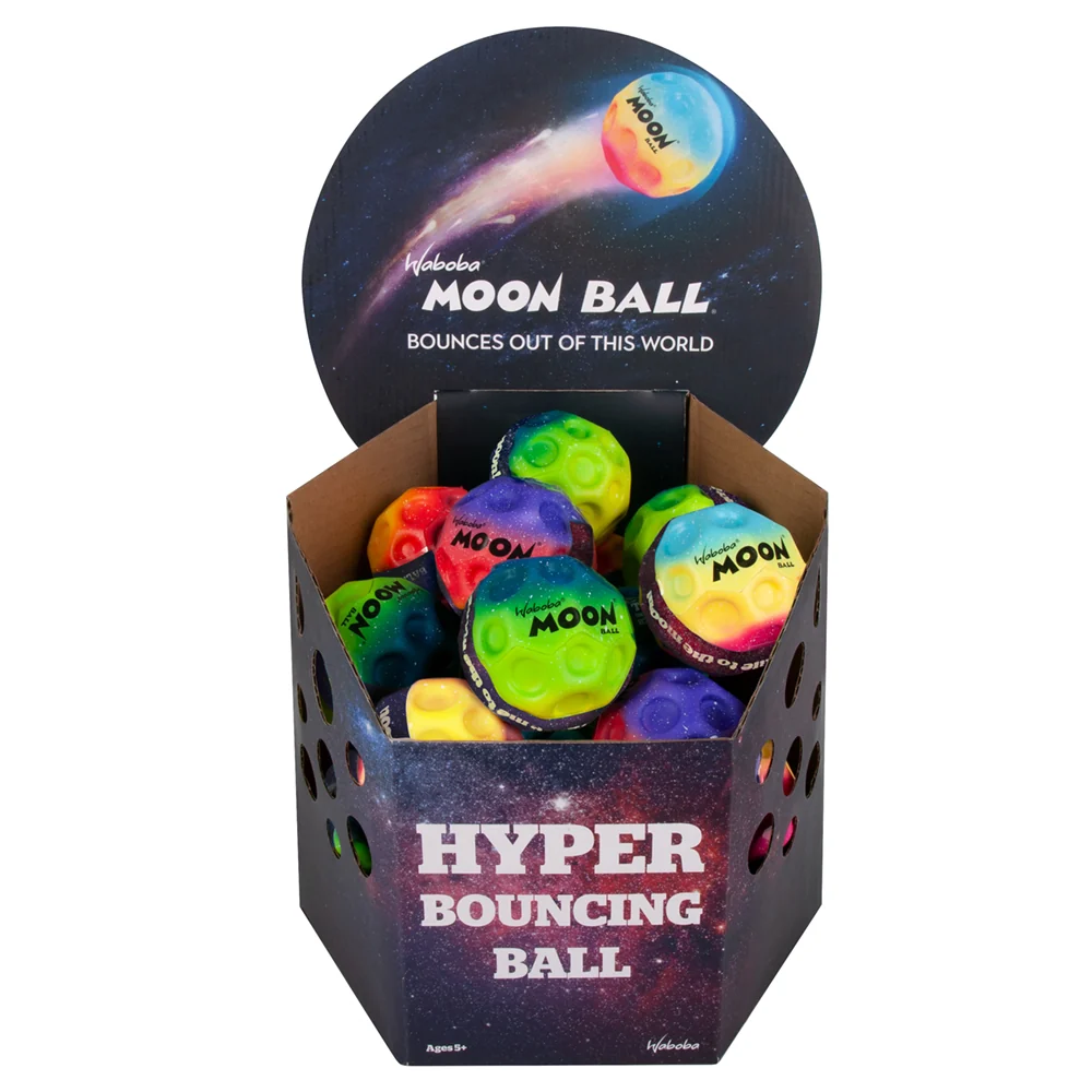 Minge hiper saritoare - Waboba Gradient Moon Ball, multicolorata