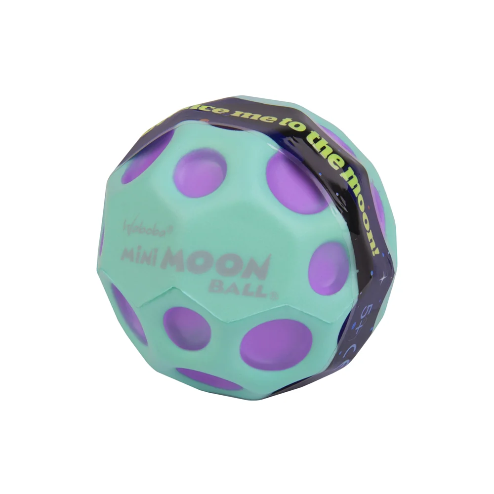Mini minge hiper saritoare - Waboba Mini Moon Ball, culori asortate
