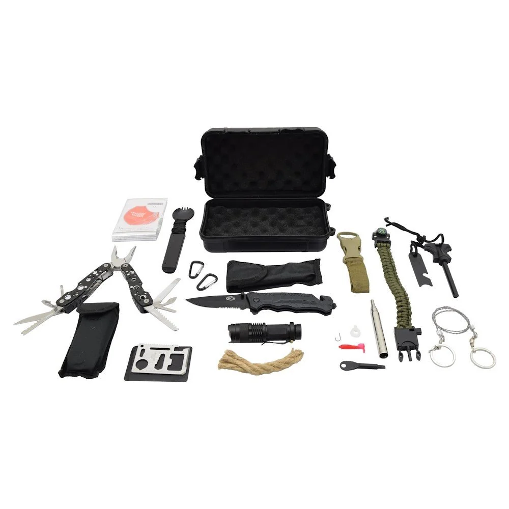 Kit de Supravietuire Extins – Trusa Urgenta Casa / Masina / Outdoor