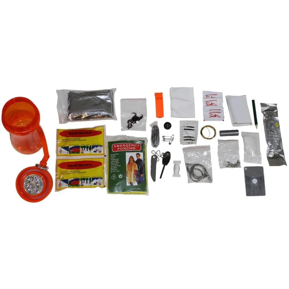 Kit Supravietuire Extrem Urgenta – 34 Piese