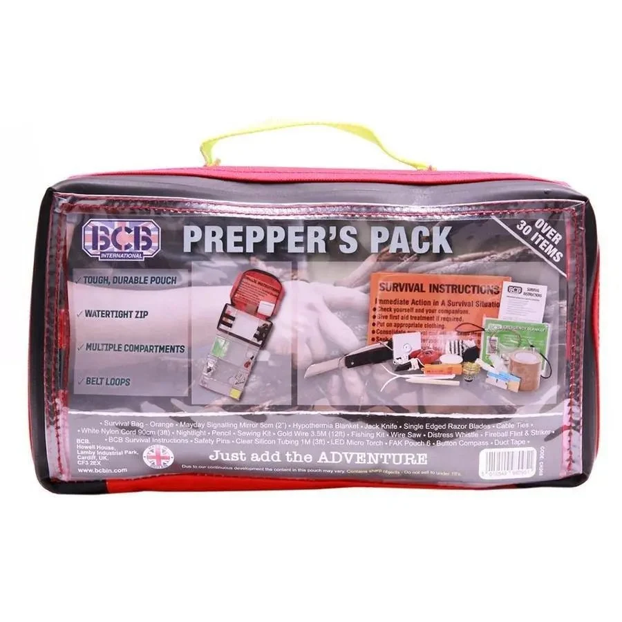 Kit supravietuire Prepper's Pack BCB