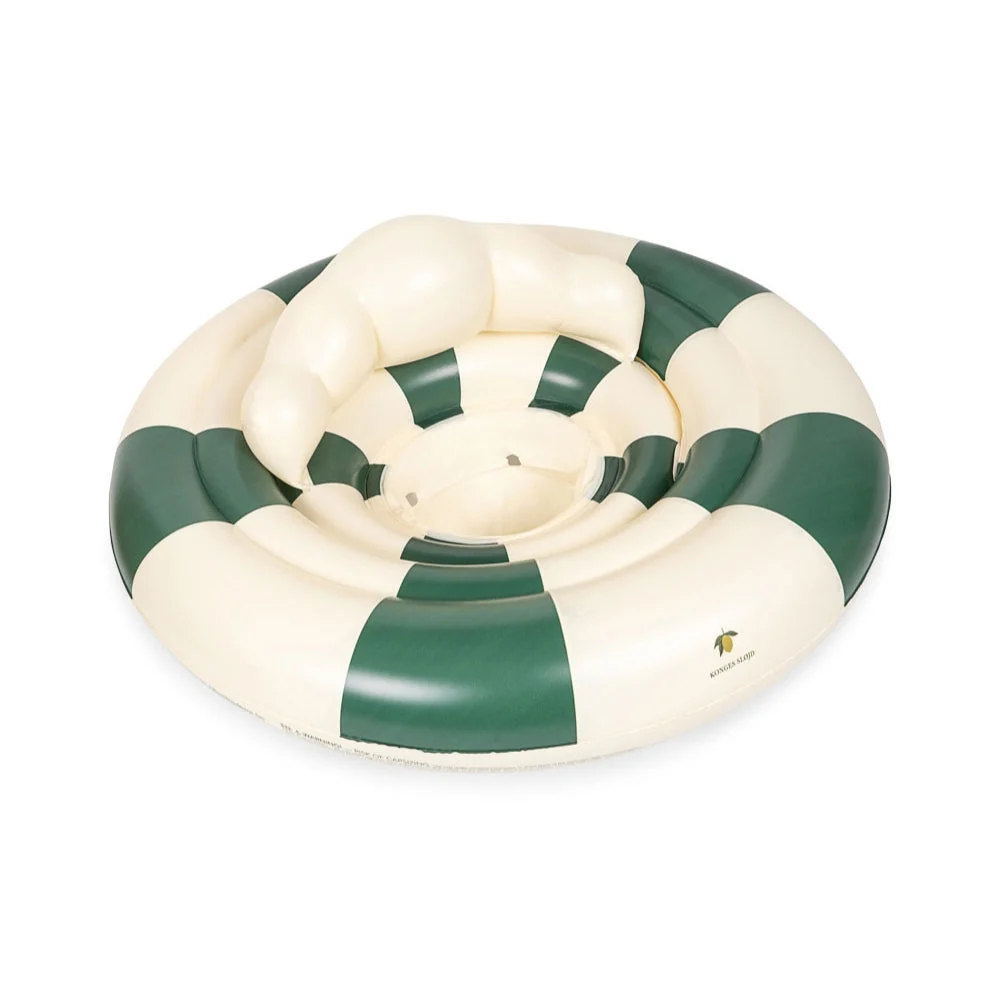 Konges Slojd Baby Swim Bike Green Stripe 1-2Y