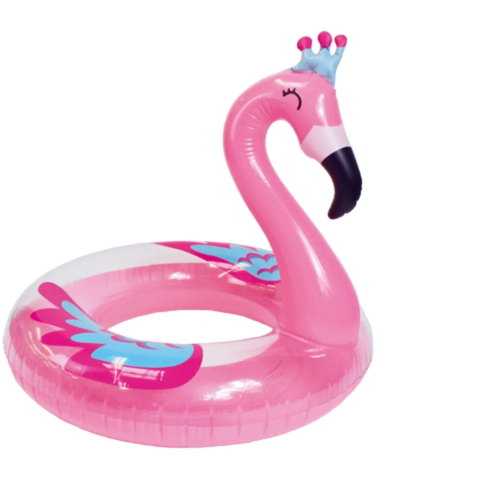 Swim Essentials Roata de înot pentru copii Flamingo roz 104 cm