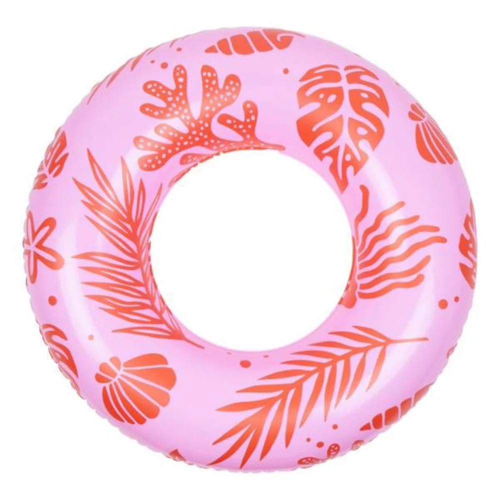 Swim Essentials Roata de înot pentru copii Pink Ocean 90cm
