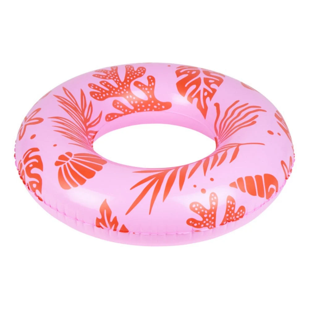 Swim Essentials Roata de înot pentru copii Pink Ocean 90cm