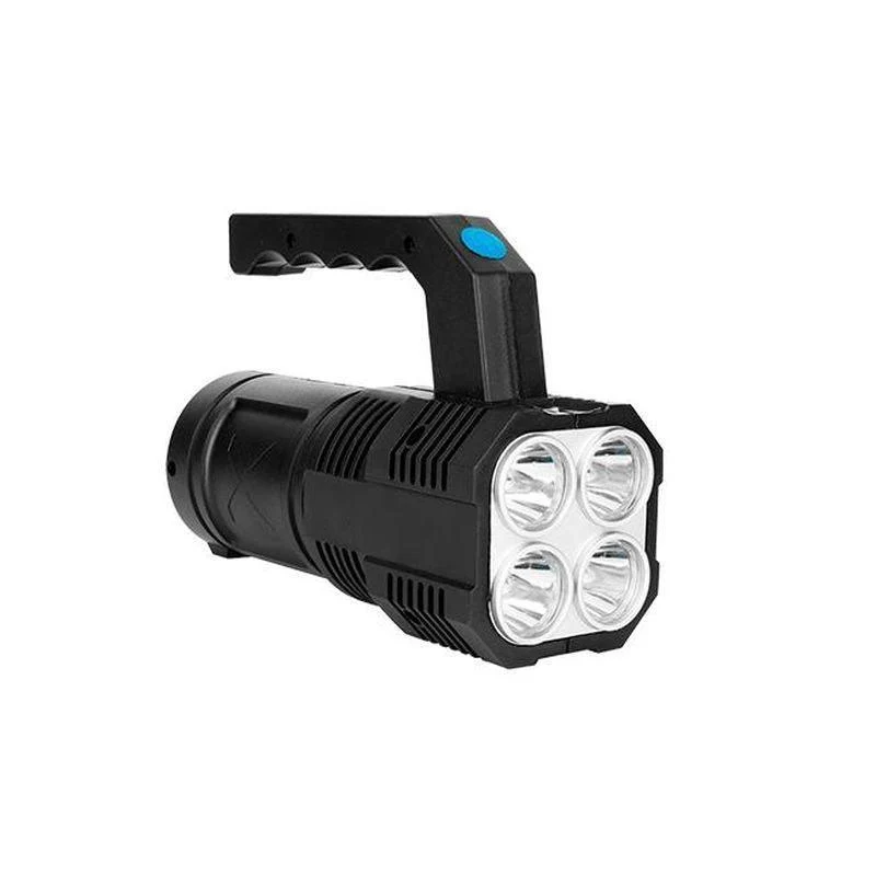Lanterna LED cu maner, 2W + 3W COB, acumulator inclus