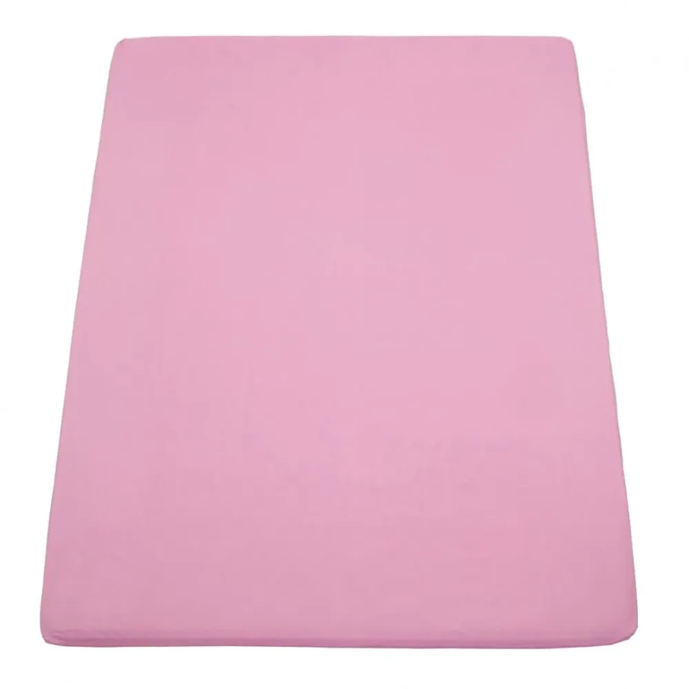 Cearceaf Pat Cu Elastic Heinner HR-SHEET140-PNK | 140x200 cm, Roz