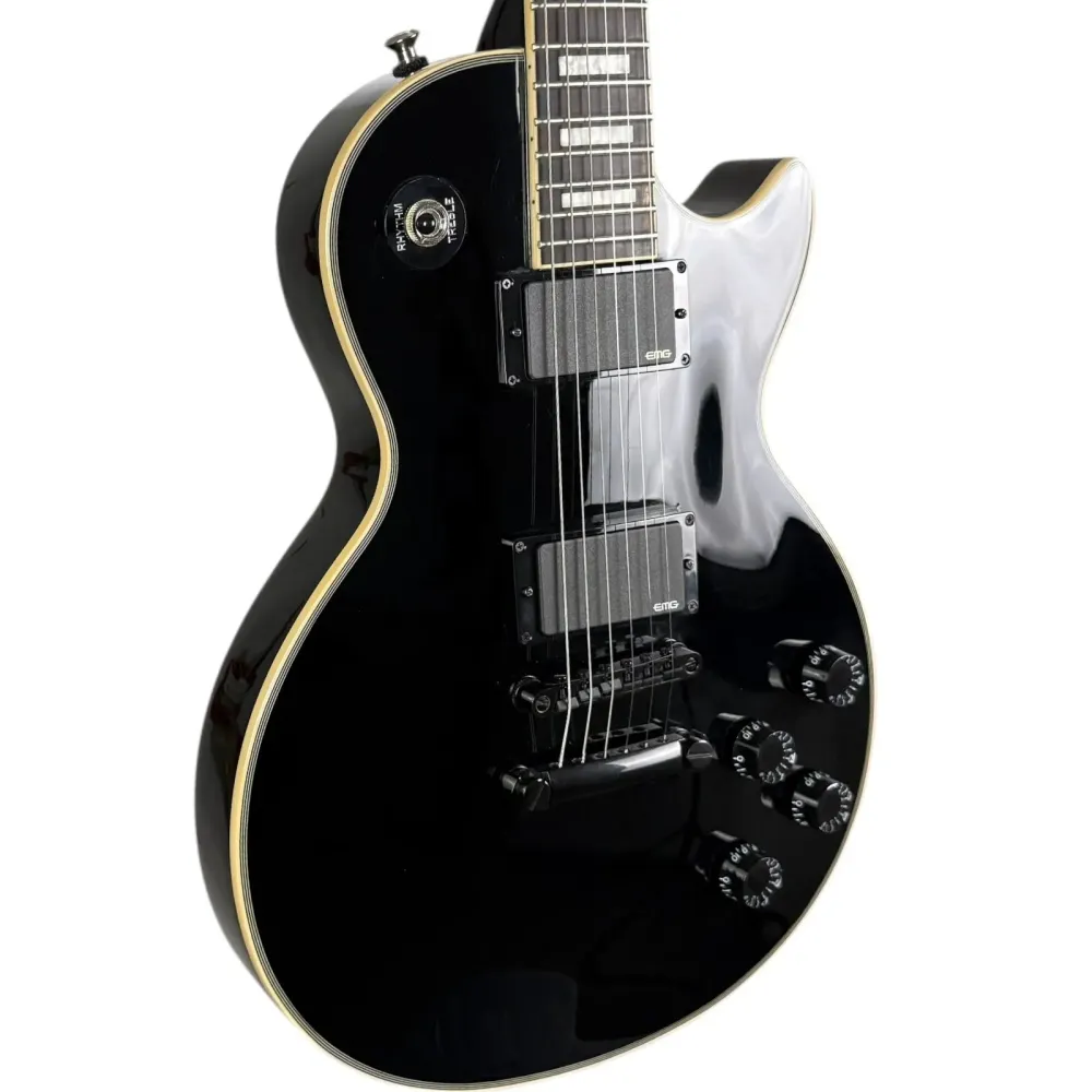 Epiphone MKH Les Paul Custom Matt Heafy Signature 2014 - Negru Lucios