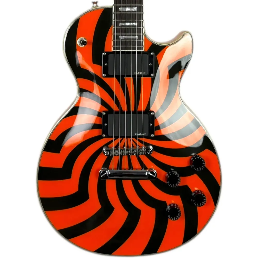 Epiphone Zakk Wylde Signature Les Paul Custom 2005 - Buzzsaw - Semnat de Zakk Wylde