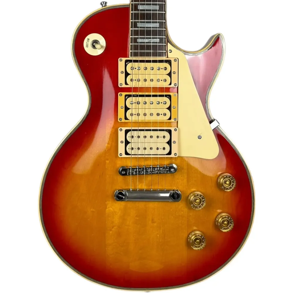 Greco EG Ace Frehley Les Paul Custom 1980 - Heritage Cherry Sunburst - Vintage Japonia