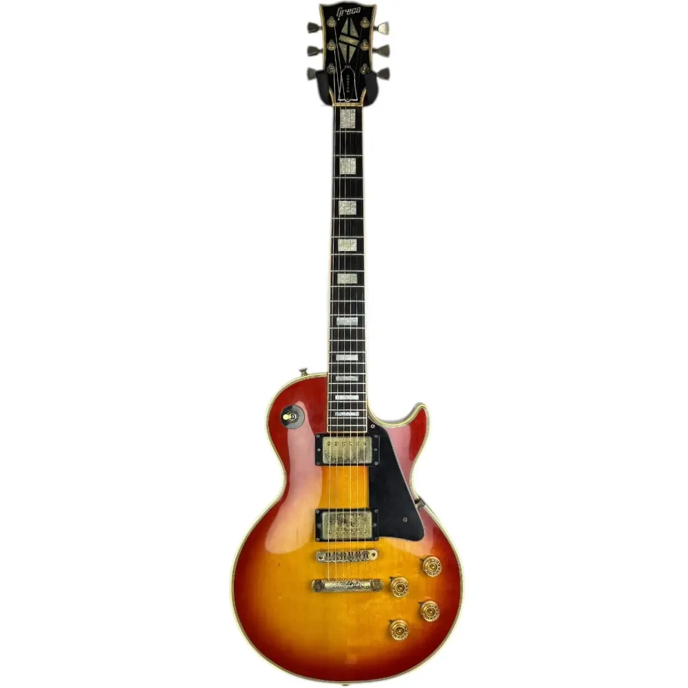 Greco EGC Les Paul Custom 1977 - Cherry Sunburst