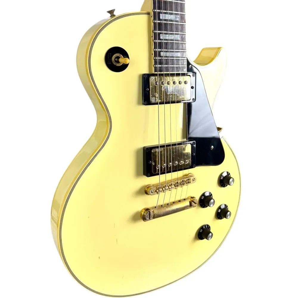 Greco EGC-550 Les Paul Custom 1990 - Alb Vintage