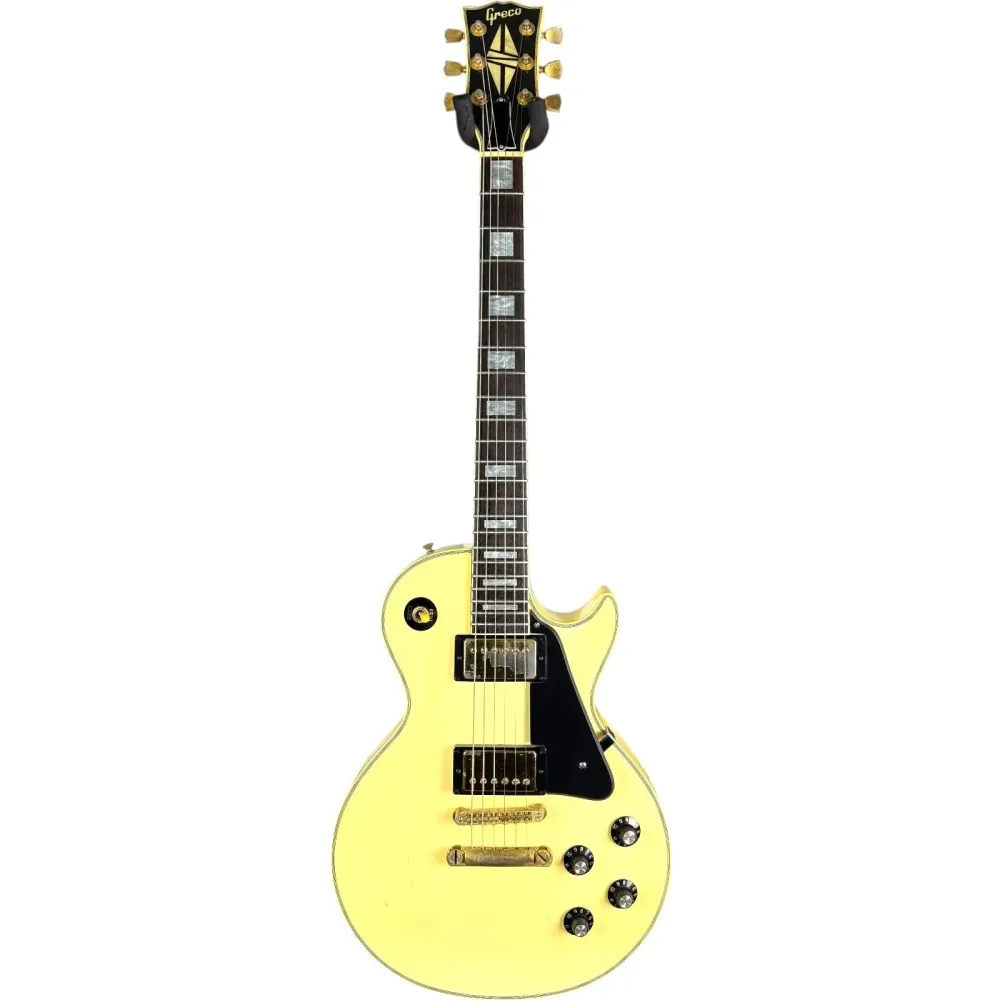Greco EGC-550 Les Paul Custom 1990 - Alb Vintage
