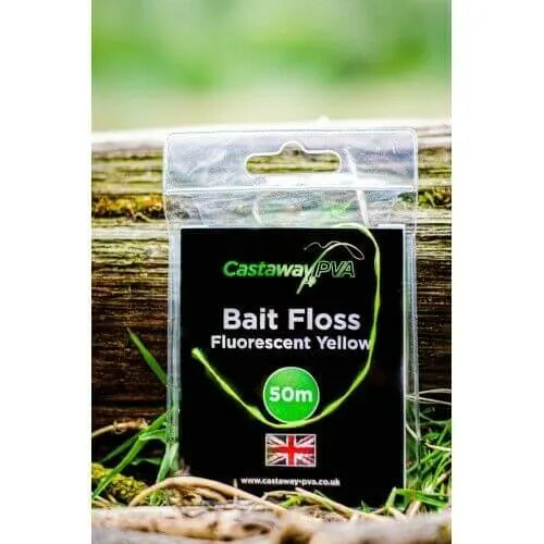 Firul Castaway Fir de momeală Fluoro Yellow 50 m