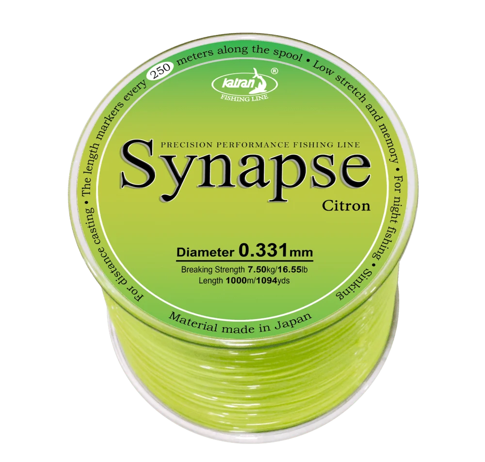 Firul Katran Synapse Citron 0,33 mm 1000 m
