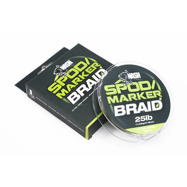Firul markerului Spod Nash Verde 0,18 mm / 300 m