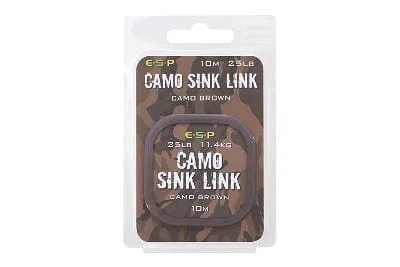 Împletitură ESP Camo Sink Link Brown 25 lb / 10 m