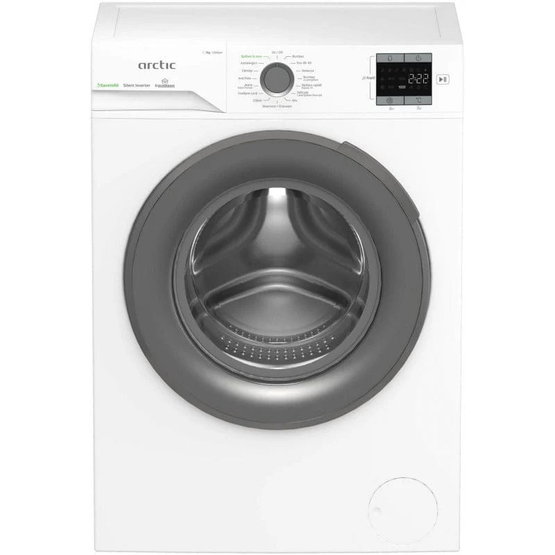 Masina de spalat rufe Arctic APLM1WFSU17210WG | 7kg, 1200rpm, Clasa , Display, ExtraSteam