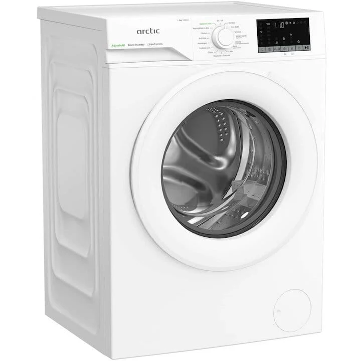 Masina de spalat rufe Arctic APLM2WFSU28211W | 8kg, 1200rpm, , Inverter, ExtraSteam