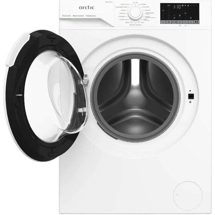 Masina de spalat rufe Arctic APLM2WFSU28211W | 8kg, 1200rpm, , Inverter, ExtraSteam