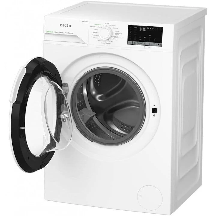 Masina de spalat rufe Arctic APLM2WFSU28211W | 8kg, 1200rpm, , Inverter, ExtraSteam