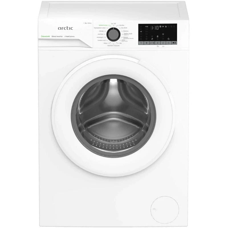 Masina de spalat rufe Arctic APLM2WFSU29412W | 9kg, 1400rpm, Clasa , Motor Inverter, ExtraSteam