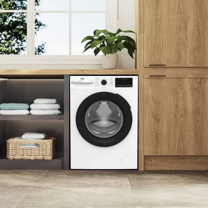 Masina de spalat rufe Beko BM3WFSU49415WB | 9kg, 1400rpm, Clasa , Display