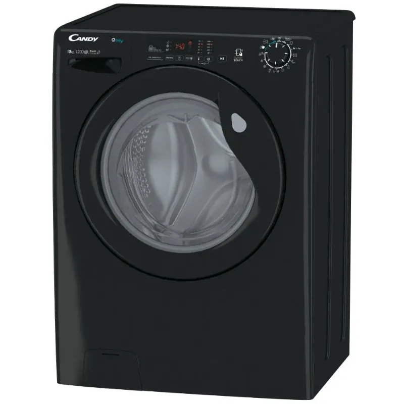 Masina de spalat rufe Candy EY 12102DBBE/1-S | 10kg, 1200rpm, Clasa E, Negru