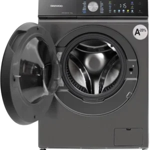 Masina de spalat rufe Daewoo DWD-CS8014SK | 8kg, 1400RPM, -30%, Inverter, Silver