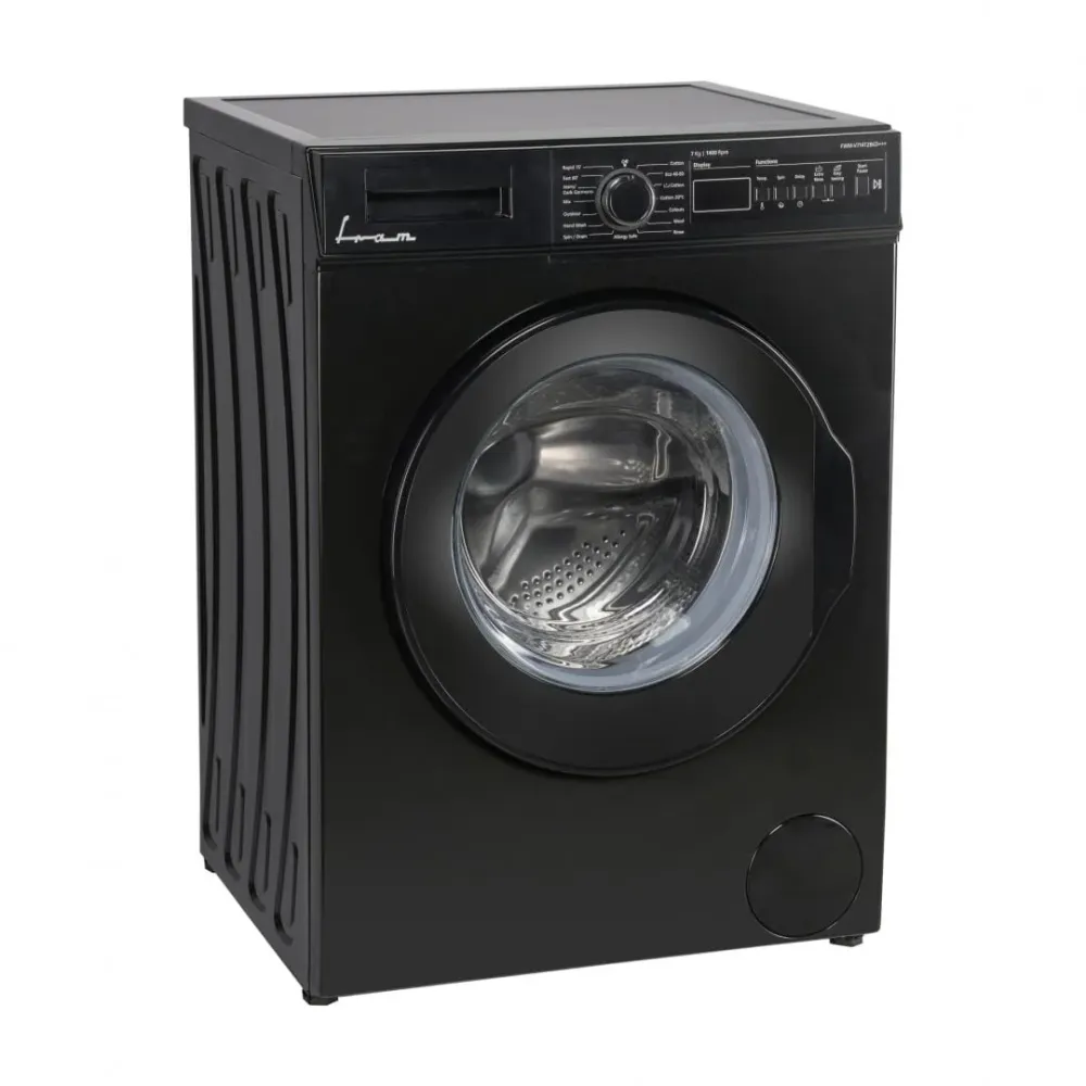 Masina de spalat rufe Fram FWM-V714T2BKD+++ | 7kg, 1400RPM, Display LED, Negru