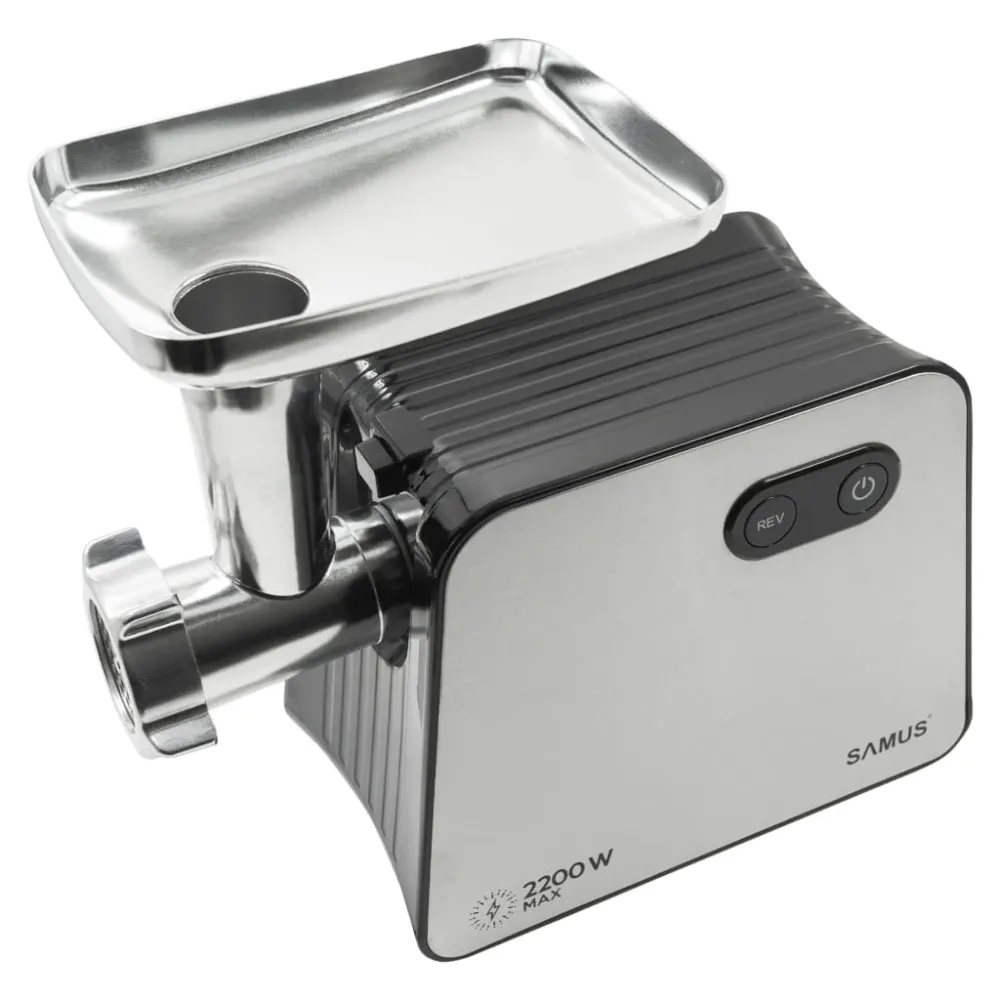 Masina de tocat Samus SMT2200X | 2200W, 1.8kg, Inox