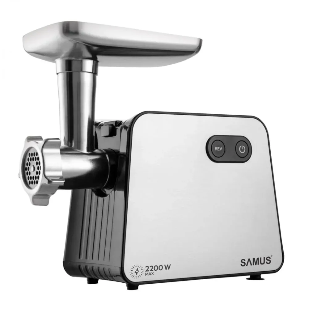 Masina de tocat Samus SMT2200X | 2200W, 1.8kg, Inox