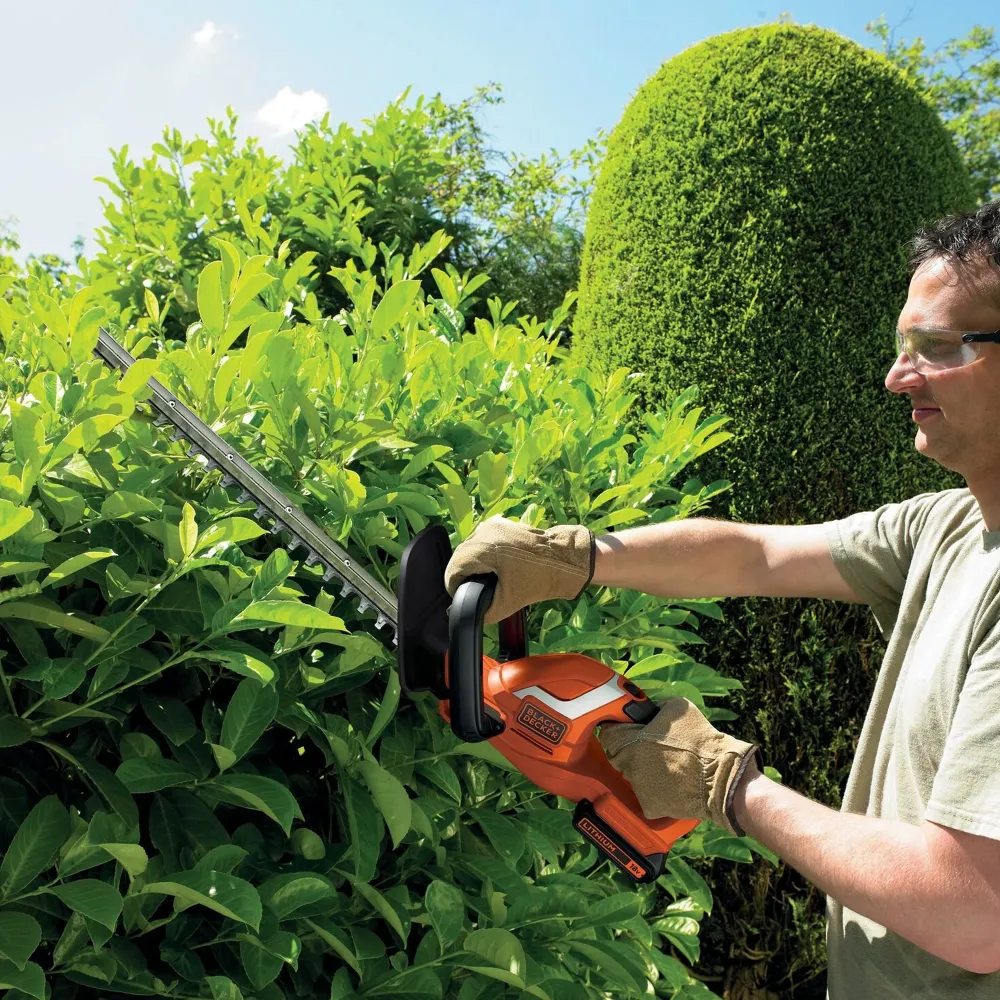 Mașă de tuns gard viu Black+Decker GTC1845L20-QW 18V 2Ah BLACK & DECKER