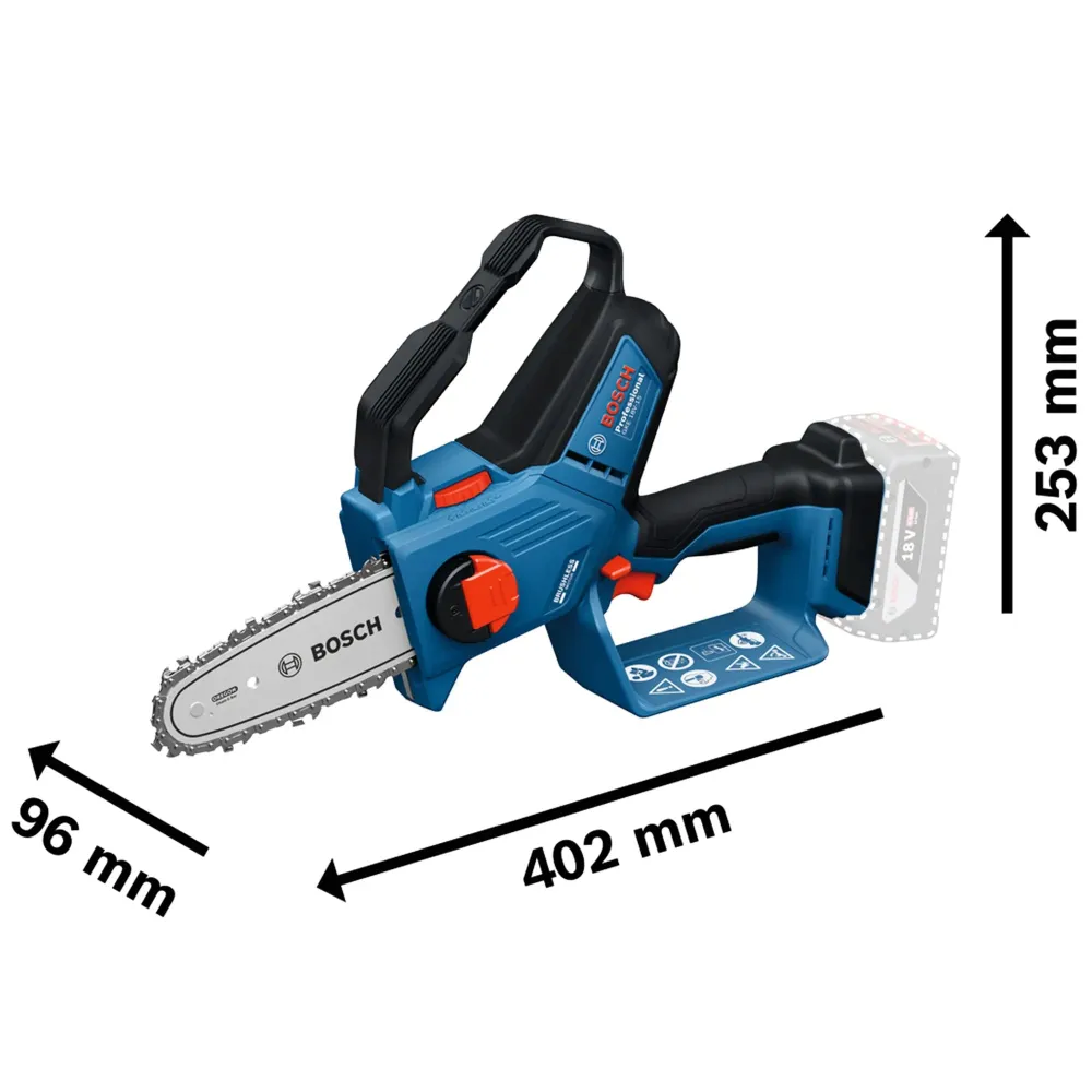 Foarfecă de grădinărit Bosch GKE 18V-15