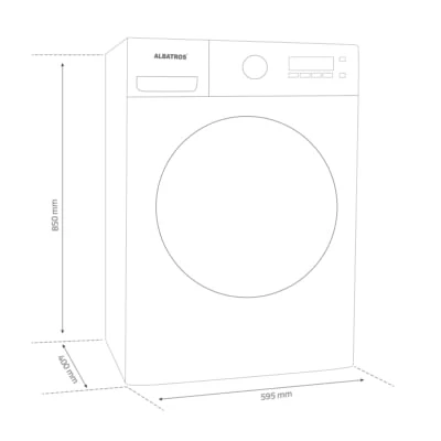 MASINA DE SPALAT RUFE ALBATROS AWM1064