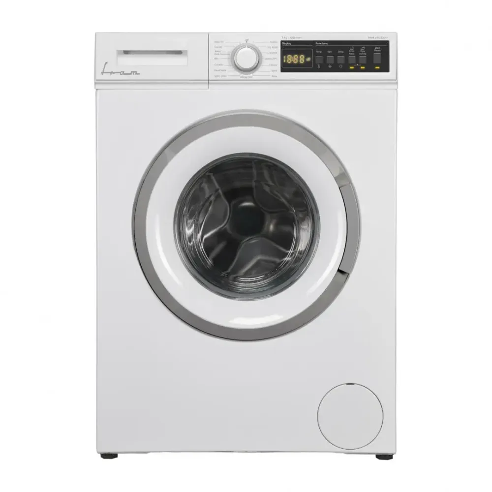 MASINA DE SPALAT RUFE FRAM FWM-V712T2D++, 7 KG, 1200 RPM, DISPLAY LED, START INTARZIAT, ANTI-SIFONARE, ECO-LOGIC, CLASA D,ALB