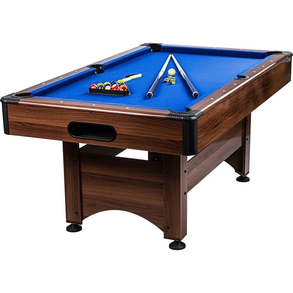 Masa de biliard 6ft, Trendline, maro/albastru