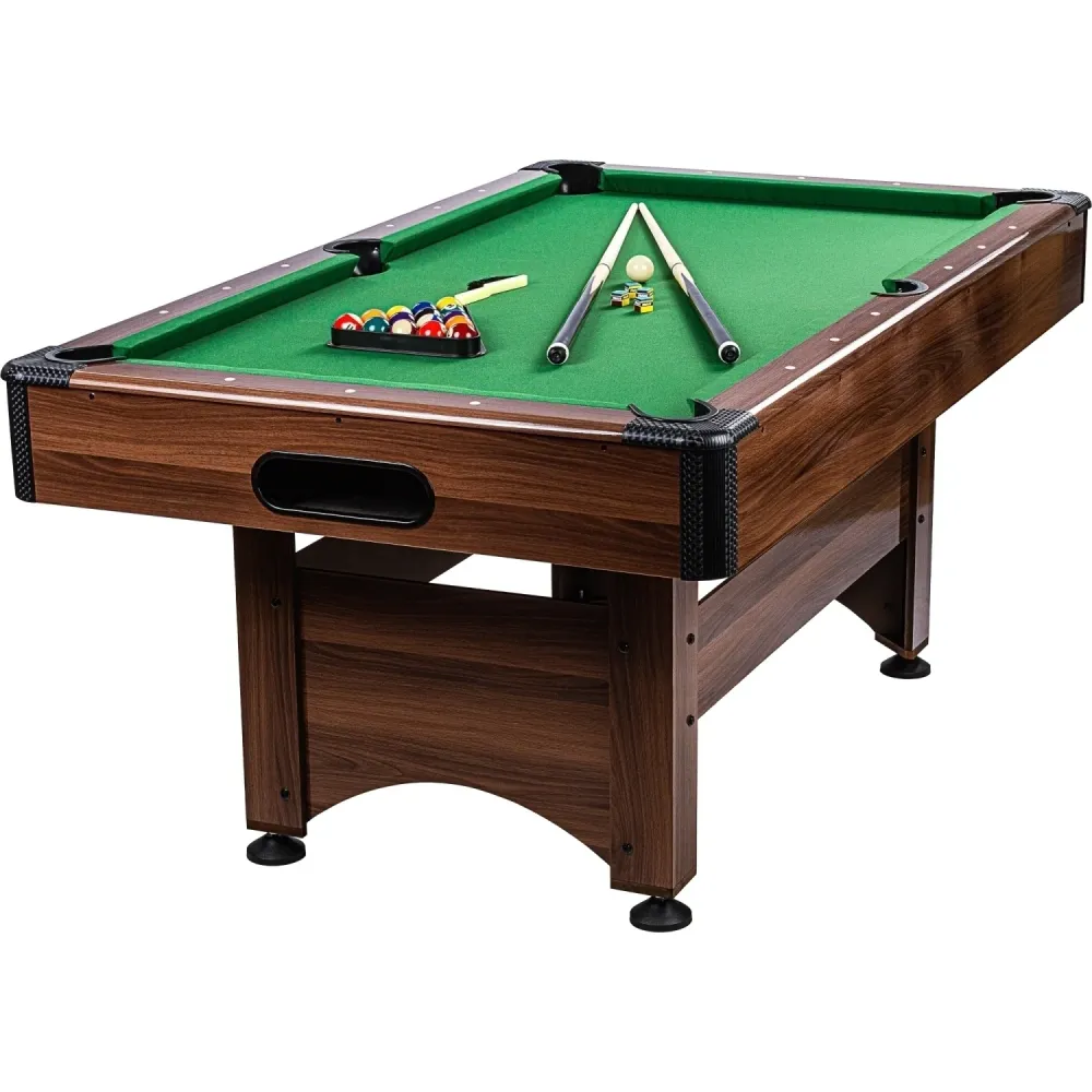 Masa de biliard 6ft, Trendline, maro/verde