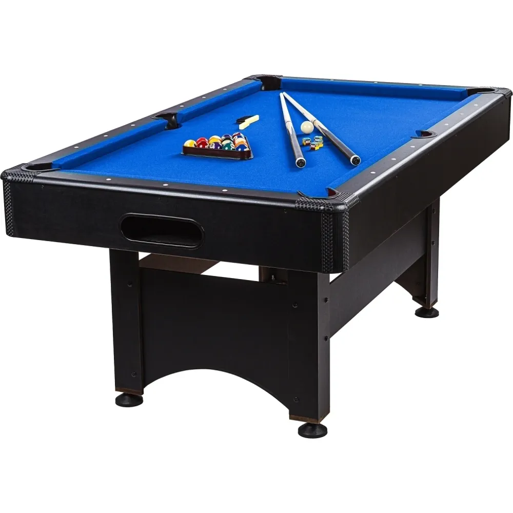 Masa de biliard 6ft, Trendline, negru/albastru