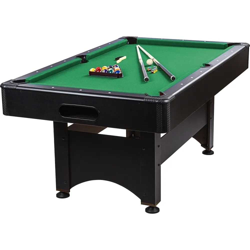 Masa de biliard 6ft, Trendline, negru/verde