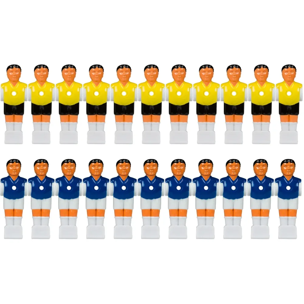Figurine jucatori pentru fotbal de masa, pentru bare de 15, 9 mm