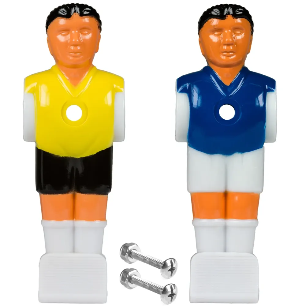Figurine jucatori pentru fotbal de masa, pentru bare de 15, 9 mm