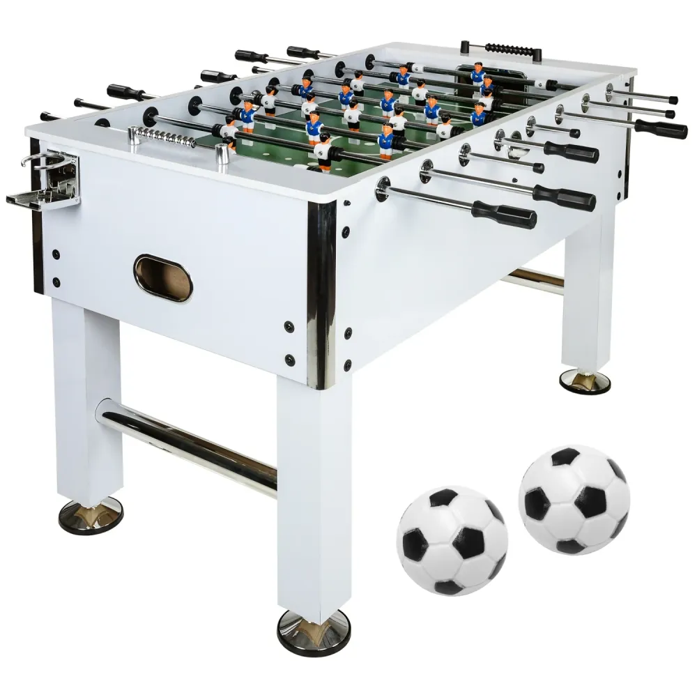 Masa de fotbal profesionala Game Planet, alb