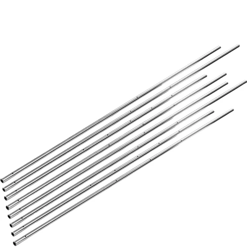 Set de 8 tije pentru masa de foosball, 15, 9 mm