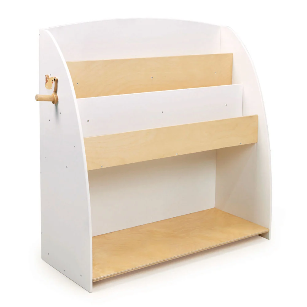 Biblioteca cu cuier, din lemn premium - Forest Book Case - TL8822