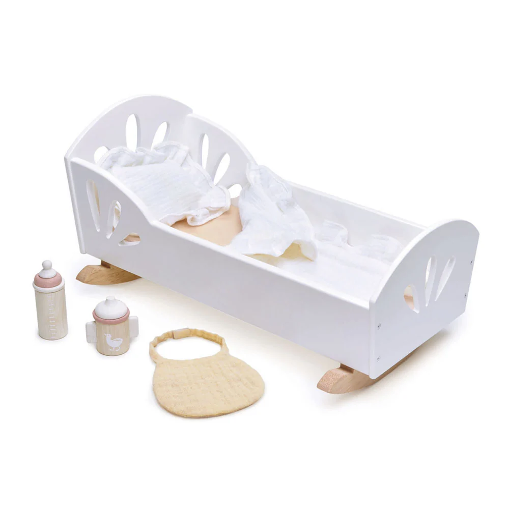Leagan Lebada, din lemn premium - Sweet Swan Dolly Bed - TL8106